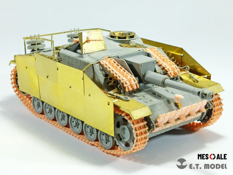 ETモデル P35-014 1/35 WWII ドイツ III号IV号戦車 後期型(タイプ6A)ワークブル履帯(3Dプリント)
