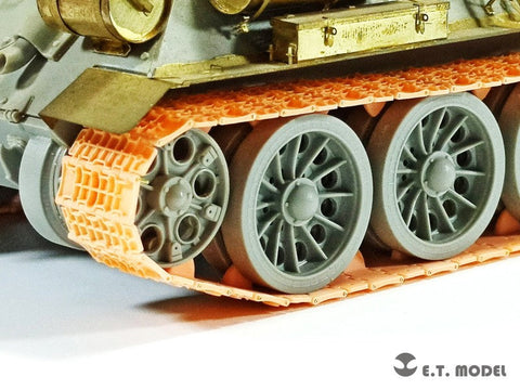 ETモデル P35-017 1/35 ソビエト T-34 500mm ウィズキャストリンク(Type 1942)ワークブル履帯 (3Dプリント)