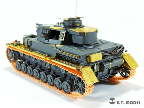 ETモデル P35-020 1/35 WWII ドイツ III号IV号戦車(タイプ3A)ワークブル履帯(3Dプリント)