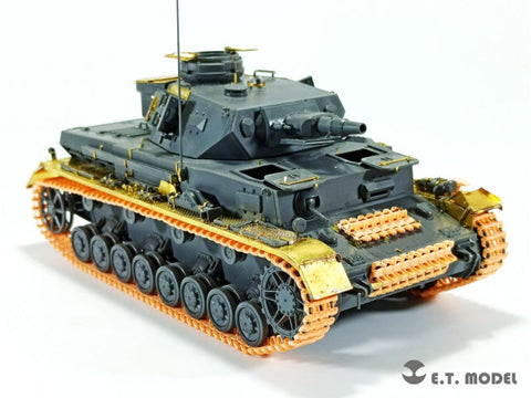ETモデル P35-020 1/35 WWII ドイツ III号IV号戦車(タイプ3A)ワークブル履帯(3Dプリント)