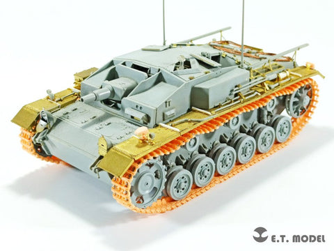ETモデル P35-021 1/35 WWII ドイツ III号IV号戦車(タイプ3B)ワークブル履帯(3Dプリント)