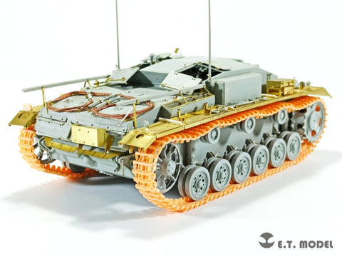 ETモデル P35-021 1/35 WWII ドイツ III号IV号戦車(タイプ3B)ワークブル履帯(3Dプリント)
