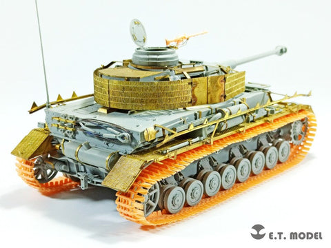 ETモデル P35-023 1/35 WWII ドイツ III号IV号戦車((タイプ3ベース,ナロー))ウィンターケッテン履帯(3Dプリント)