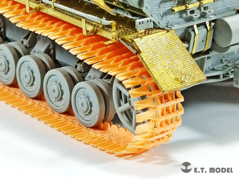 ETモデル P35-023 1/35 WWII ドイツ III号IV号戦車((タイプ3ベース,ナロー))ウィンターケッテン履帯(3Dプリント)