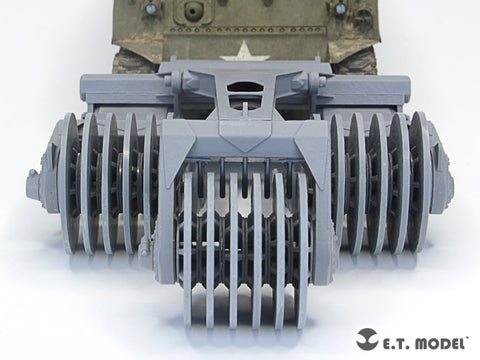 ETモデル P35-041 1/35 WWII アメリカ軍 T1E1 "Earthworm" マインエクスプローダー (for 後期型 M32B1 フル) (アスカ/タスカ用)