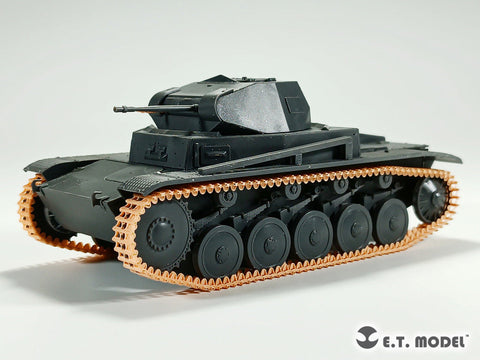 ETモデル P35-052 1/35 WWII ドイツ II号戦車 ワークブル履帯(3Dプリント) (ドラゴン/タミヤ用)