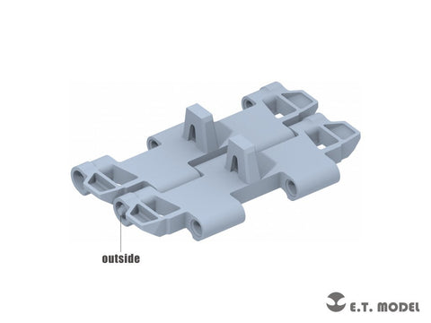 ETモデル P35-058 1/35 アメリカ M26 パーシング 中戦車 ワークブル履帯(3Dプリント) (タミヤ用)