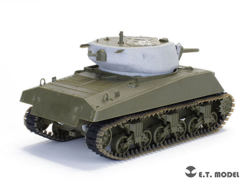 ETモデル P35-083 1/35 WWII アメリカ軍 M4 シャーマン T48 w/duck bill(Type 2) ワークブル履帯(3Dプリント)