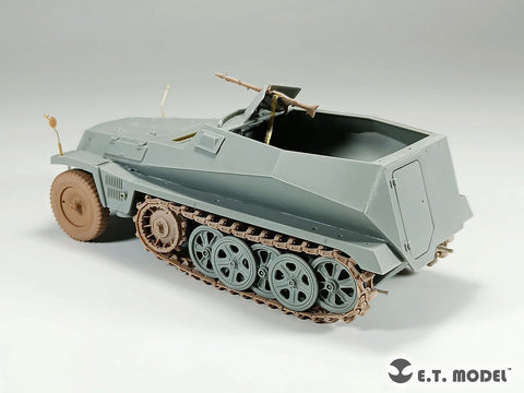 E.T.モデル P35-124 1/35 WWII ドイツ Sd.Kfz.250/Sd.Kfz.10用 自重変形タイヤ(ドラゴン用)