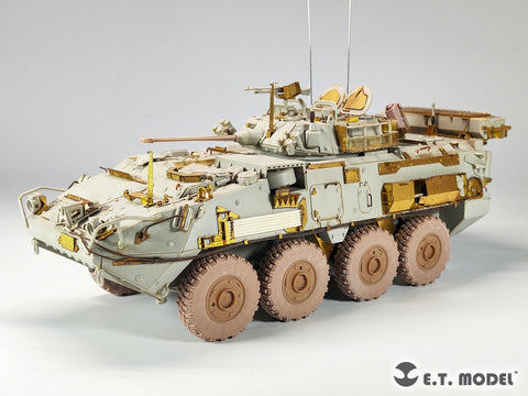 E.T.モデル P35-155 1/35 カナダ LAV III装甲車 自重変形ホイール(モンモデル用)