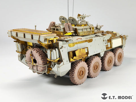 E.T.モデル P35-155 1/35 カナダ LAV III装甲車 自重変形ホイール(モンモデル用)