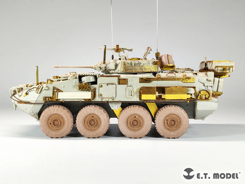 E.T.モデル P35-155 1/35 カナダ LAV III装甲車 自重変形ホイール(モンモデル用)