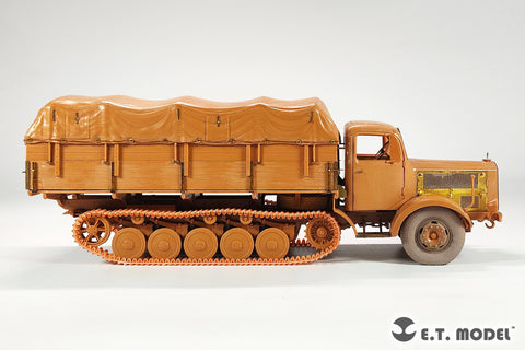 ETモデル P35-159 1/35 WWIIドイツ L4500R"マウルティア" ヘビーハーフトラック たわんだホイール
