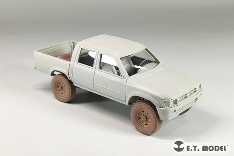 ETモデル P35-163 1/35 ピックアップトラック たわんだホイール タイプ2