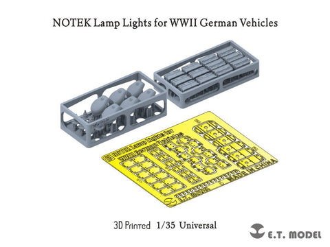 E.T.モデル P35-209 1/35 WWII ドイツ車両用 ノテックスライト(3D)