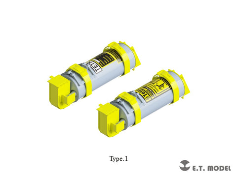 ETモデル P35-226 1/35 WWIIドイツ 消火器セット(後期型)