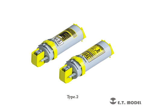 ETモデル P35-226 1/35 WWIIドイツ 消火器セット(後期型)
