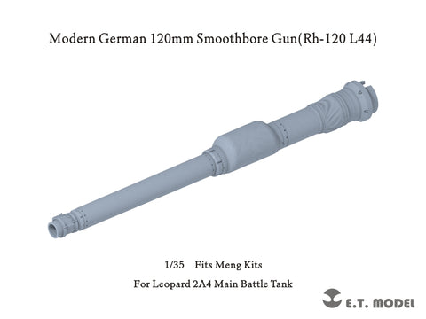 ETモデル P35-342 1/35 現用ドイツ レオパルド2A4 MBT 120mm 滑空砲(Rh-120 L44)
