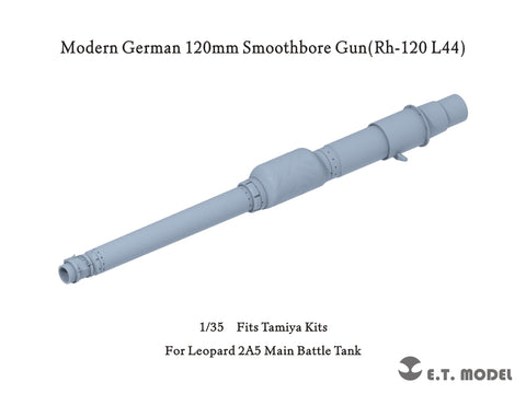 ETモデル P35-343 1/35 現用ドイツ レオパルド2A5 MBT 120mm 滑空砲(Rh-120 L44)