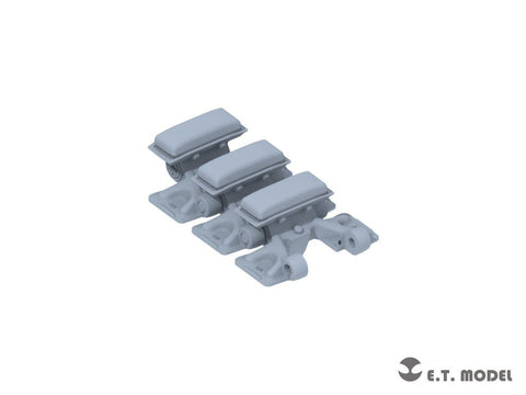 E.T.モデル P35-406 1/35 WWII ドイツ Sd.Kfz.251装甲兵員輸送車/Sd.Kfz.11 3トンハーフトラック用連結可動履帯/スプロケット 後期型