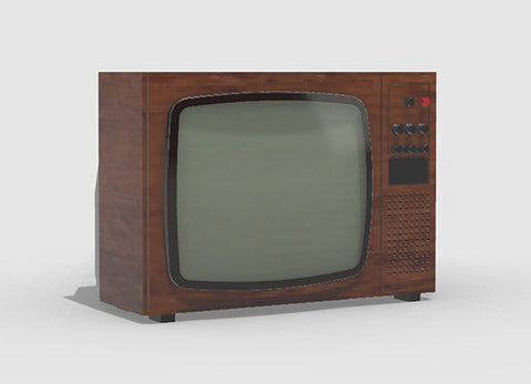 エウレカXXL E-055 1/35 25 インチ レトロ TV セット