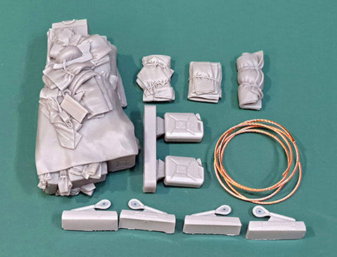 エウレカXXL ER-3577 1/35 III号突撃砲G型積荷セット #3(RFM 5069,MiniArt 35336,Das Werk DW35021,Takom 8006用)