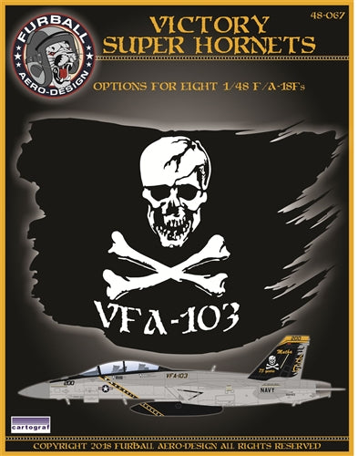 ファーボール 48-067 1/48 F-18F VFA-103ビクトリー スーパーホーネット