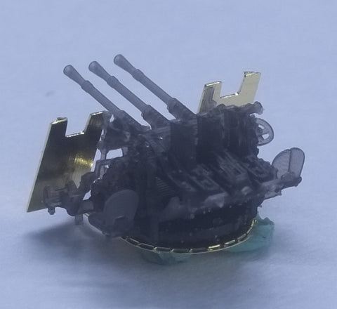 シードホビー SH350009 1/350 WWII日本海軍 九六式25mm三連装対空砲(LPR機械式照準器付き)(6セット)