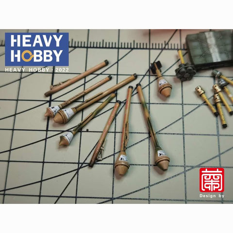 ヘビーホビー HH-35057 1/35 WWII ドイツ パンツァーファウスト 30/60セット