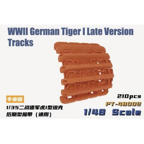 ヘビーホビー PT-48002 1/48 WWII ドイツ タイガー I 後期型 履帯