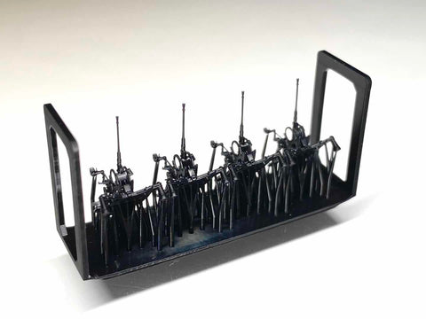 バンカースタジオ WS20002 1/200 WWIIドイツ海軍 2cm単装対空砲 38型