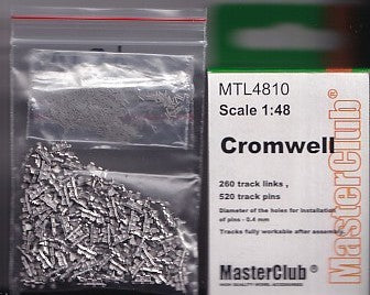 マスタークラブ MTL-4810 1/48 クロムウェル戦車用の履帯