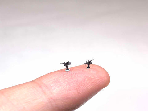 バンカースタジオ WS70010 1/700 WWIIアメリカ海軍 エリコン20mm単装機銃 初期型
