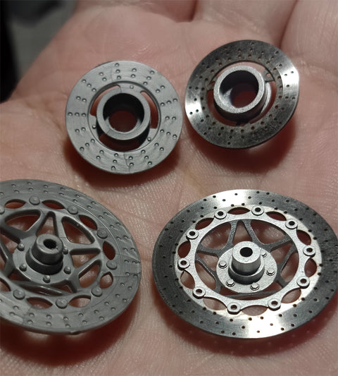 カレドモデル D013 1/12 ヤマハ FZR750R OW01用 メタルディスクブレーキ (タミヤ用)