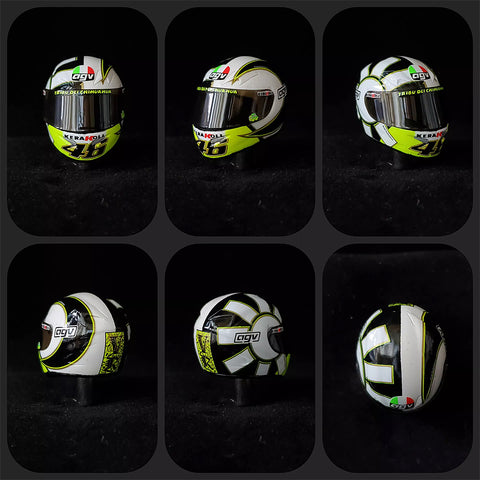 カレドモデル HM024 1/12 VR AGV Ti-Tech ホワイトゴシック 2006