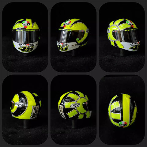 カレドモデル HM025 1/12 VR AGV Ti-Tech ブラックゴシック 2006