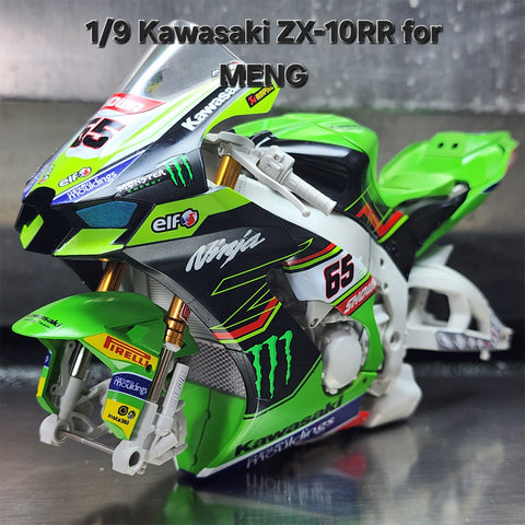 カレドモデル MS053 1/9 川崎 ZX-10RR WSBK デカール (モンモデル用)