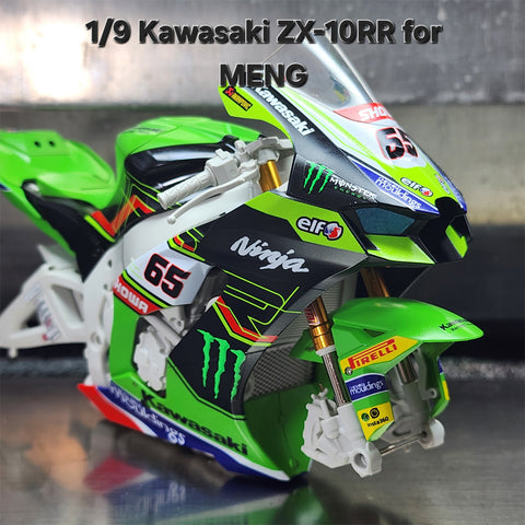 カレドモデル MS053 1/9 川崎 ZX-10RR WSBK デカール (モンモデル用)