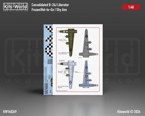 キッツワールド KW148269 1/48 B-24J リベレーター
