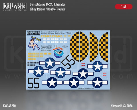 キッツワールド KW148270 1/48 B-24J リベレーター