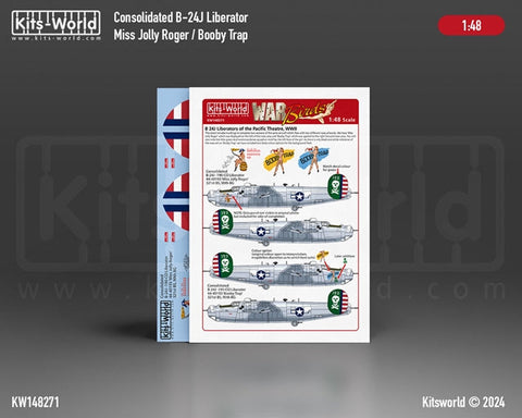 キッツワールド KW148271 1/48 B-24J リベレーター