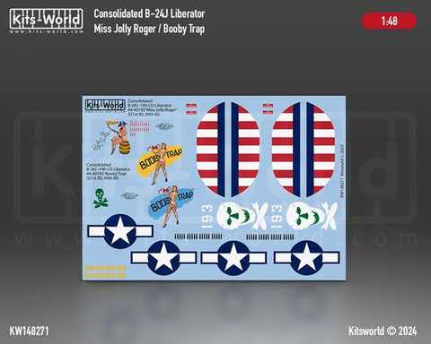 キッツワールド KW148271 1/48 B-24J リベレーター