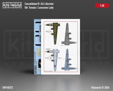 キッツワールド KW148272 1/48 B-24J リベレーター