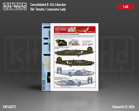 キッツワールド KW148272 1/48 B-24J リベレーター