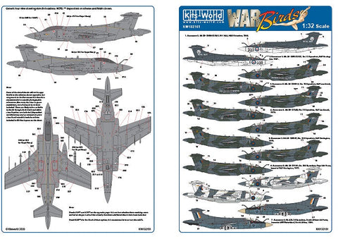 キッツワールド KW132151 1/32 ブラックバーン バッカニア RAF and 他の司令官