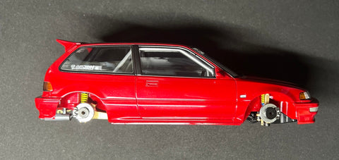 ケイスタイル KS-CU10 1/24 ハセガワ製EF9シビック用ローダウンパーツ