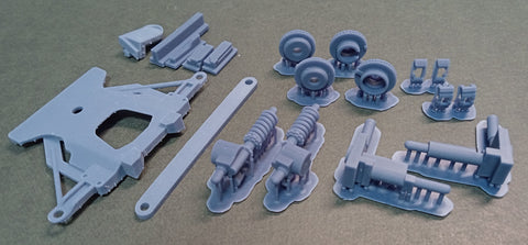 ケイスタイル KS-CU3 1/24 T社10ソアラ用ローダウンパーツ