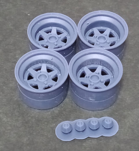 ケイスタイル KS-PA15 1/24 KS-CU3専用14インチXR4 TYPEホイール