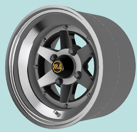 ケイスタイル KS-PA15 1/24 KS-CU3専用14インチXR4 TYPEホイール