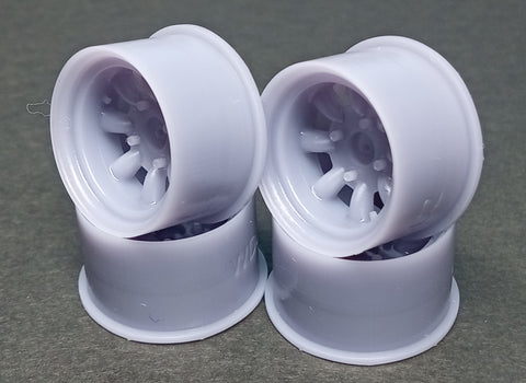 ケイスタイル KS-PA34 1/24 ハセガワ製KP61オーバーフェンダー用RS8-TYPEホイール